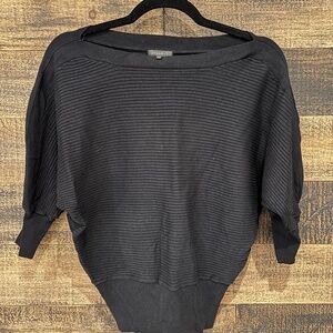 XXS black Dynamite dolman 3/4 sleeve sweater